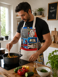 Tablier de cuisine pop art