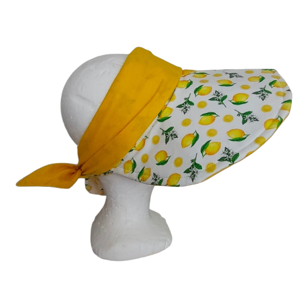 Visière citronnée
