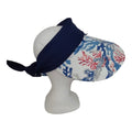 Visière corail Bleu