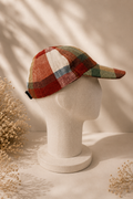 Casquette baseball madras réglable