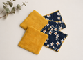 Lingettes démaquillantes lavable fleurs de cerisier