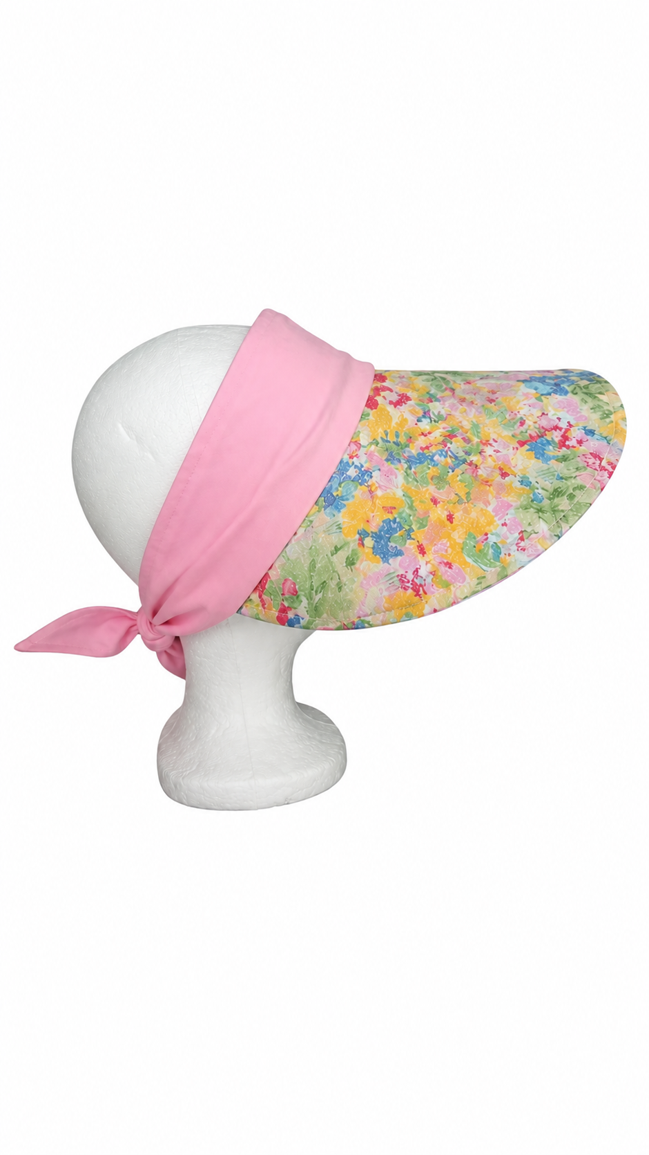 PRÉCOMMANDE Visière abstraite rose bonbon