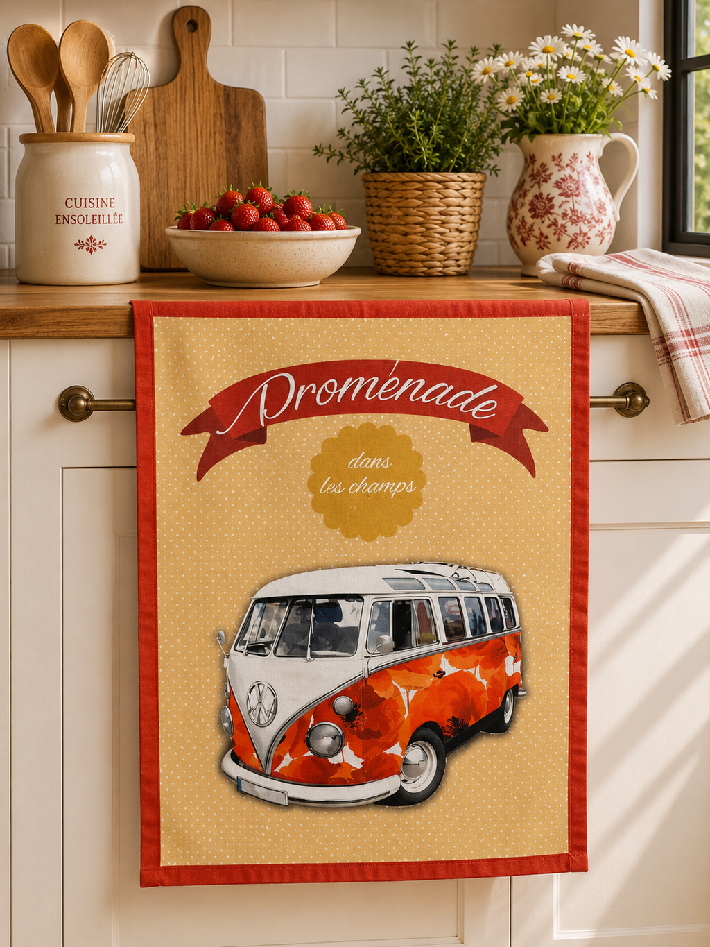 Lot Torchon van et 2Cv