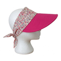 VISIÈRE groseilles roses esprit liberty