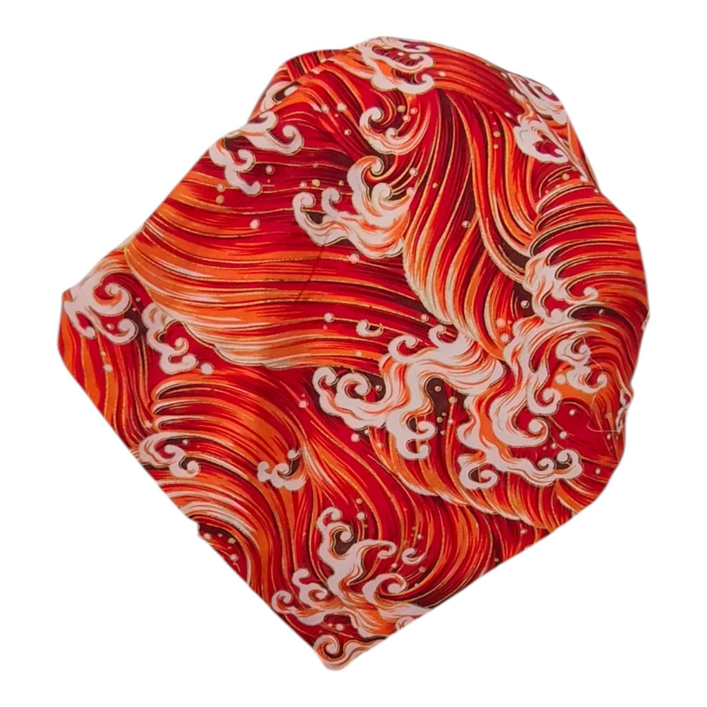Visière vague de feu